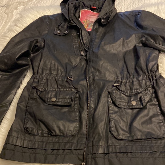 Collection by Bernardo Jacket size XL excellent condition long 30” bust 40” - Picture 11 of 16